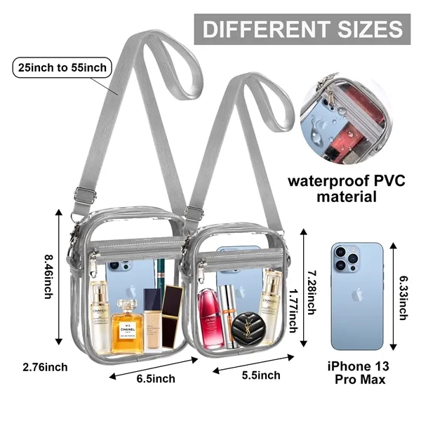 Clear Crossbody  Bag - Clear Crossbody  Bag - Image 8 of 11