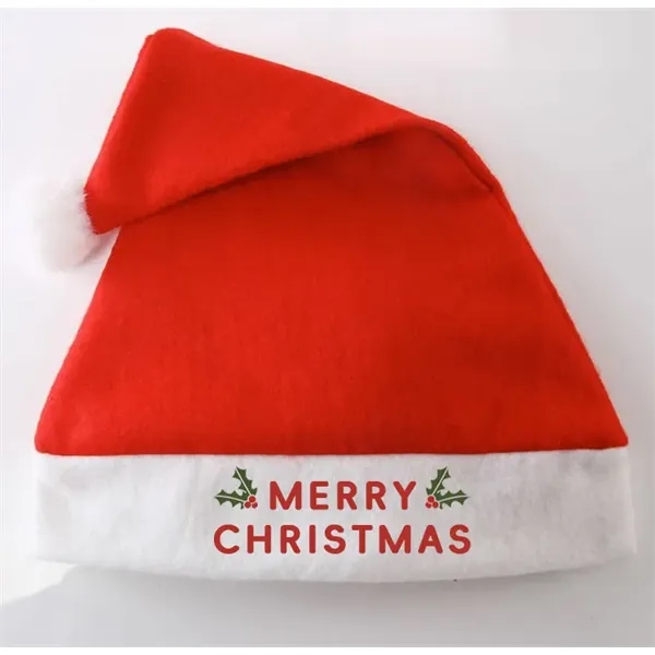 Felt Santa Hat - Felt Santa Hat - Image 0 of 1