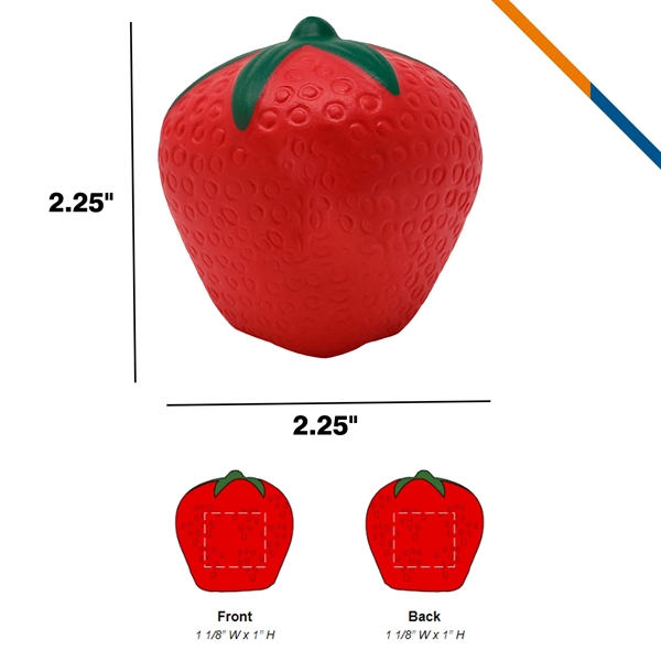 Vagy Strawberry Stress Ball - Vagy Strawberry Stress Ball - Image 2 of 3