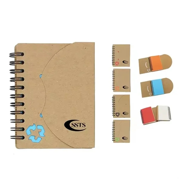 Pocket Kraft Spiral Notebook - Pocket Kraft Spiral Notebook - Image 1 of 4