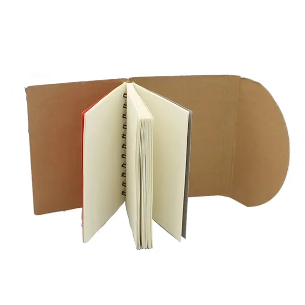 Pocket Kraft Spiral Notebook - Pocket Kraft Spiral Notebook - Image 2 of 4
