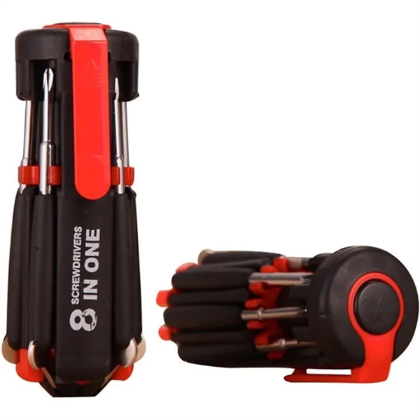 Multi Screwdriver Hand Tool With Worklight And Flashlight - Multi Screwdriver Hand Tool With Worklight And Flashlight - Image 6 of 6