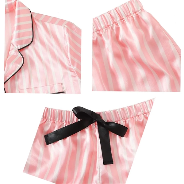 Women's Sleepwear Shirt and Shorts Pajama Set - Women's Sleepwear Shirt and Shorts Pajama Set - Image 1 of 1