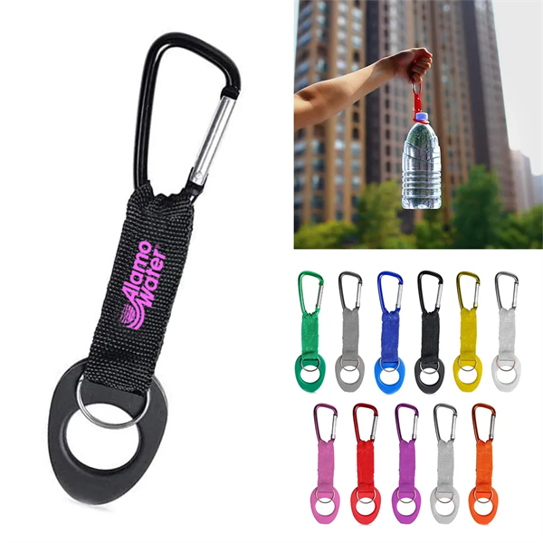 Carabiner Bottle Holder Lanyard - Carabiner Bottle Holder Lanyard - Image 0 of 11