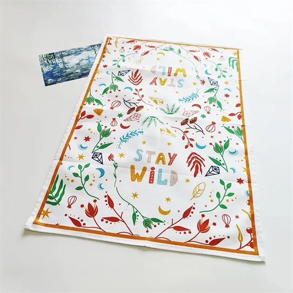 Cotton Towel - Full Color 15.5" x 23.5" - Cotton Towel - Full Color 15.5" x 23.5" - Image 2 of 3
