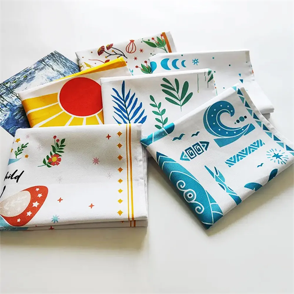 Cotton Towel - Full Color 15.5" x 23.5" - Cotton Towel - Full Color 15.5" x 23.5" - Image 0 of 3