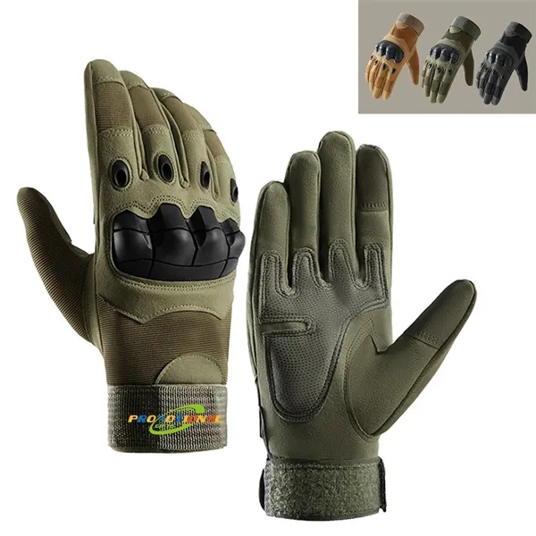 Tactical Gloves with Hard Shield for Motorcycle Camping - Tactical Gloves with Hard Shield for Motorcycle Camping - Image 0 of 4
