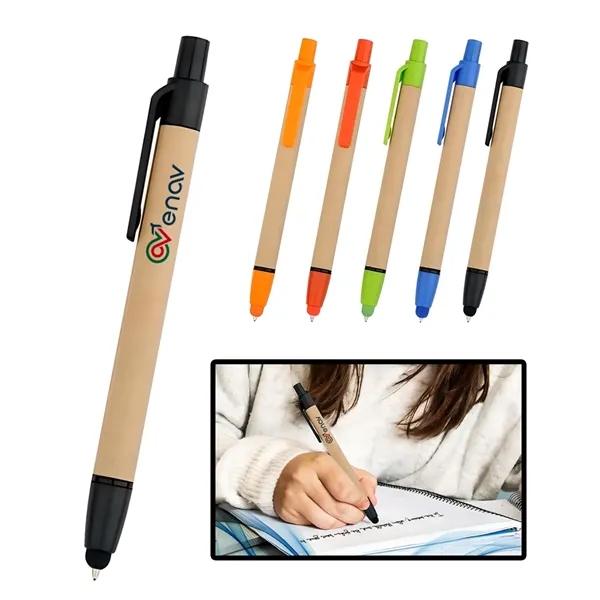 Ecologist Recycled Stylus Pen - Ecologist Recycled Stylus Pen - Image 0 of 8