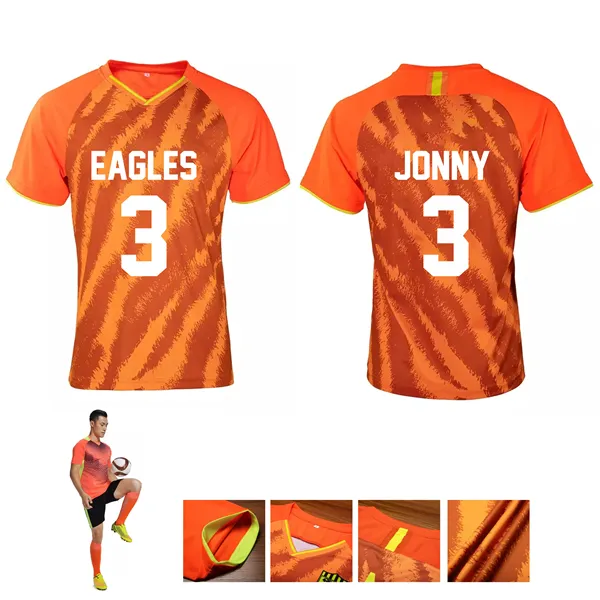 Treble Personalized Soccer Jersey - Treble Personalized Soccer Jersey - Image 0 of 5