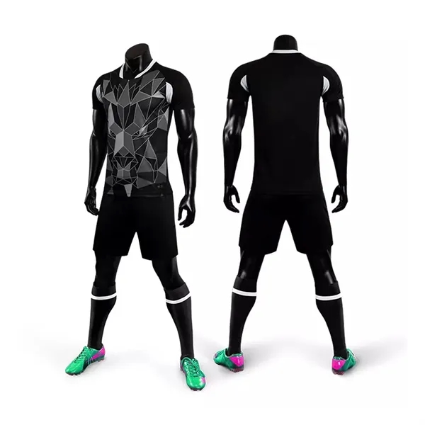 Treble Personalized Soccer Uniform - Jersey and Shorts Set - Treble Personalized Soccer Uniform - Jersey and Shorts Set - Image 2 of 5