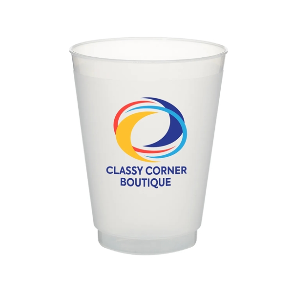 16 oz. Court Side Frosted Plastic Stadium Cups Full Color - 16 oz. Court Side Frosted Plastic Stadium Cups Full Color - Image 3 of 10