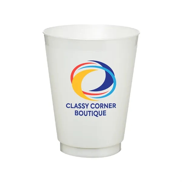 16 oz. Court Side Frosted Plastic Stadium Cups Full Color - 16 oz. Court Side Frosted Plastic Stadium Cups Full Color - Image 4 of 10