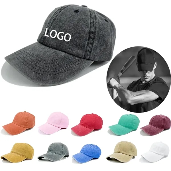 Adjustable Baseball Hat - Adjustable Baseball Hat - Image 0 of 10