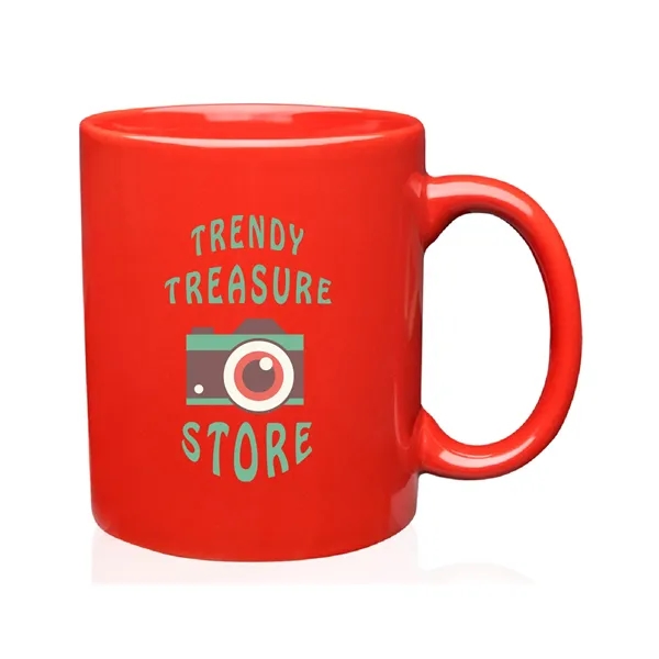 11 oz. Ceramic Custom Mug w/ Full Color Imprint - 11 oz. Ceramic Custom Mug w/ Full Color Imprint - Image 2 of 5