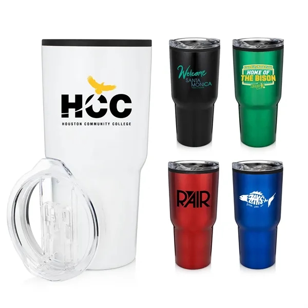 20 oz. Travel Stainless Vacuum Insulated Coffee Cup w/ lid - 20 oz. Travel Stainless Vacuum Insulated Coffee Cup w/ lid - Image 1 of 11