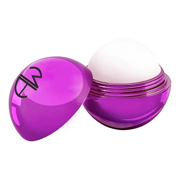 Metallic Finish Round Lip Balm - Metallic Finish Round Lip Balm - Image 4 of 7