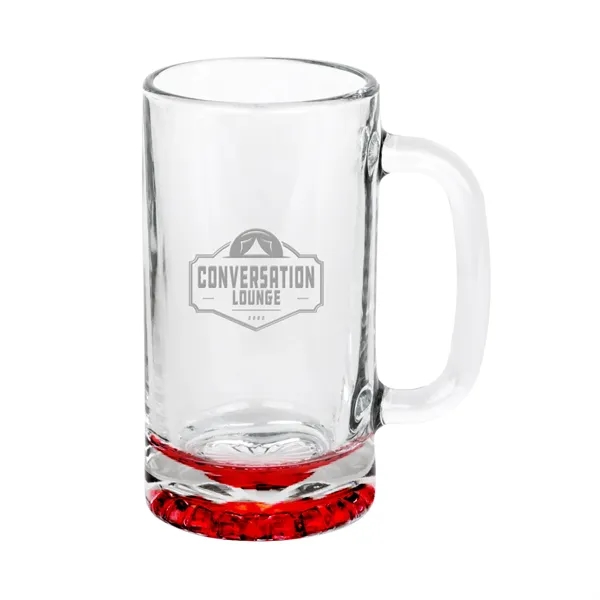 16 oz. Libbey® Tankard Starburst Beer Mugs Laser Engraving - 16 oz. Libbey® Tankard Starburst Beer Mugs Laser Engraving - Image 0 of 6