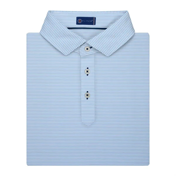 STITCH® Atlantic Stripe Polo Shirt - Men's - STITCH® Atlantic Stripe Polo Shirt - Men's - Image 5 of 9