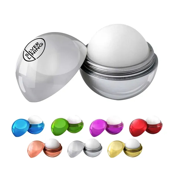 Metallic Finish Round Lip Balm - Metallic Finish Round Lip Balm - Image 0 of 7