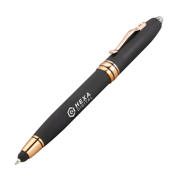 Royale Tech Soft Touch Triple Function Copper Pen - Royale Tech Soft Touch Triple Function Copper Pen - Image 0 of 5