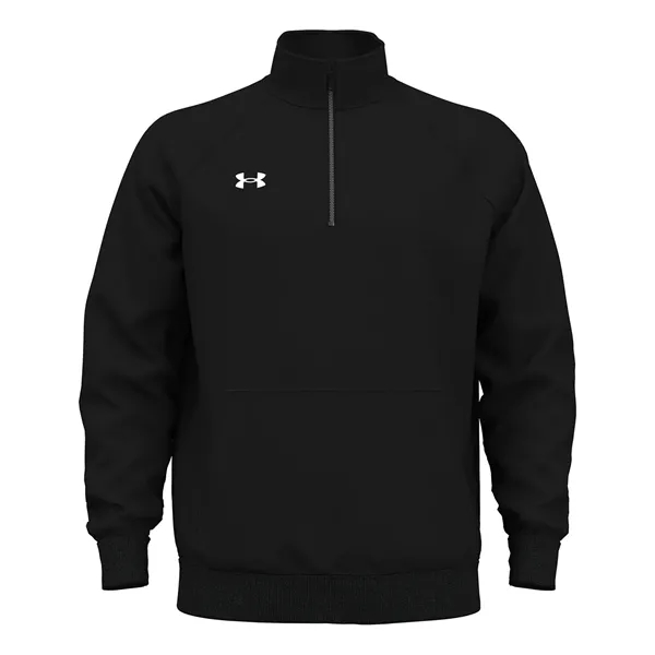 Under Armour Men's Rival Fleece Quarter-Zip - Under Armour Men's Rival Fleece Quarter-Zip - Image 2 of 3