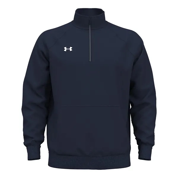 Under Armour Men's Rival Fleece Quarter-Zip - Under Armour Men's Rival Fleece Quarter-Zip - Image 3 of 3