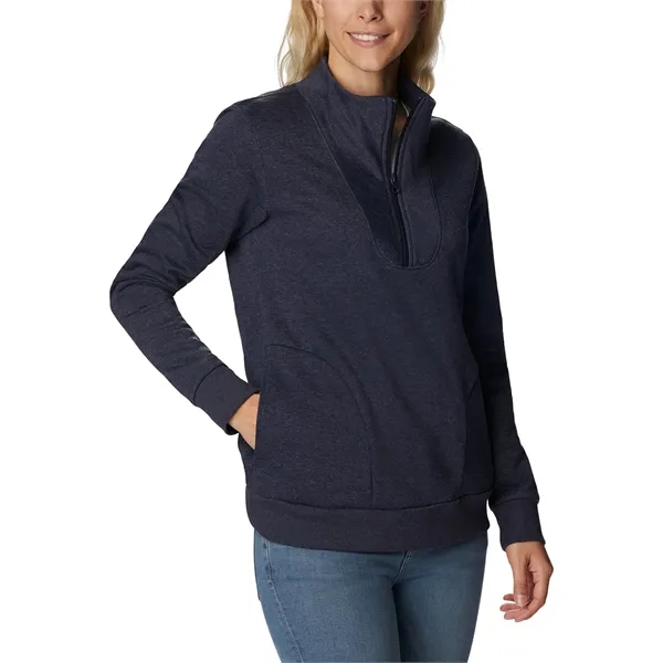 Columbia Ladies' Hart Mountain Quarter-Zip - Columbia Ladies' Hart Mountain Quarter-Zip - Image 6 of 9