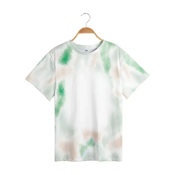 Polyester baby child diy tie-dye T-shirt sublimated blank - Polyester baby child diy tie-dye T-shirt sublimated blank - Image 8 of 9