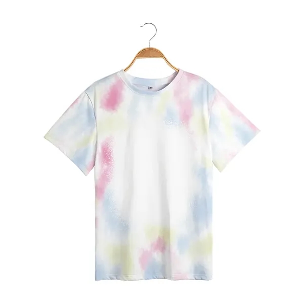 Polyester baby child diy tie-dye T-shirt sublimated blank - Polyester baby child diy tie-dye T-shirt sublimated blank - Image 9 of 9