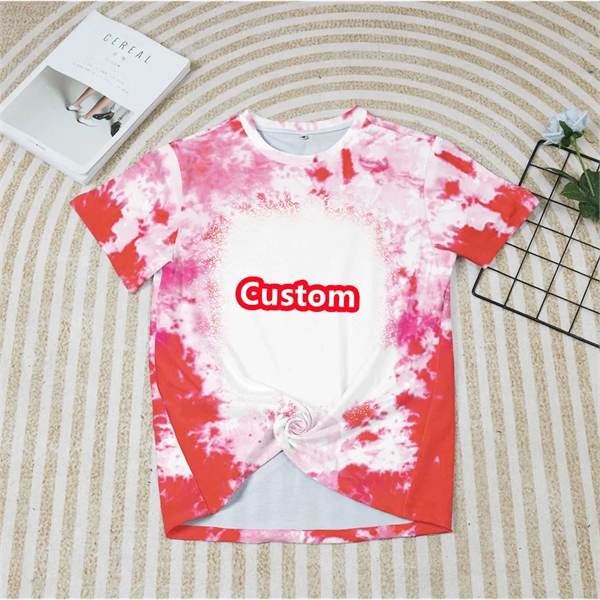 Polyester baby child diy tie-dye T-shirt sublimated blank - Polyester baby child diy tie-dye T-shirt sublimated blank - Image 0 of 6