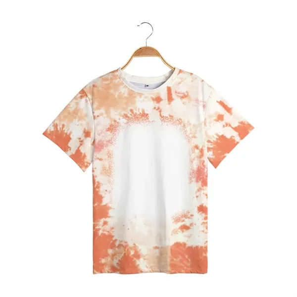 Polyester baby child diy tie-dye T-shirt sublimated blank - Polyester baby child diy tie-dye T-shirt sublimated blank - Image 1 of 6