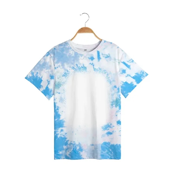 Polyester baby child diy tie-dye T-shirt sublimated blank - Polyester baby child diy tie-dye T-shirt sublimated blank - Image 3 of 6