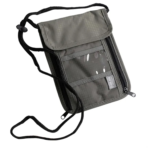 RFID Blocking Neck Wallet - RFID Blocking Neck Wallet - Image 2 of 3