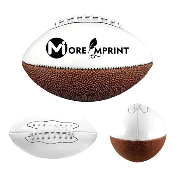 8.5-Inch Mini Leatherette Autograph Game Football - 8.5-Inch Mini Leatherette Autograph Game Football - Image 0 of 6