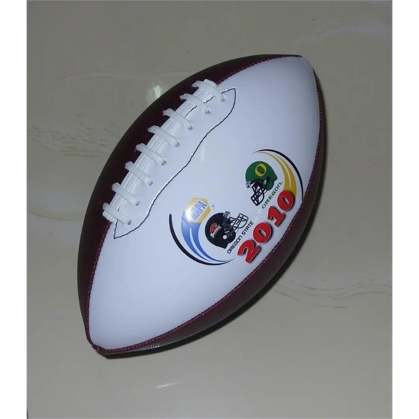 8.5-Inch Mini Leatherette Autograph Game Football - 8.5-Inch Mini Leatherette Autograph Game Football - Image 2 of 6