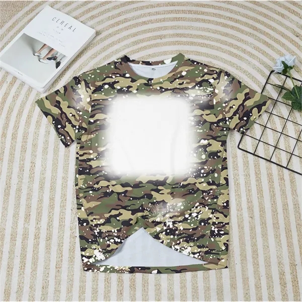 Polyester baby child diy camouflage T-shirt sublimated blank - Polyester baby child diy camouflage T-shirt sublimated blank - Image 1 of 3