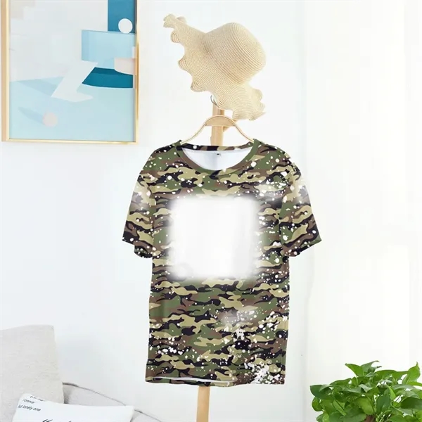 Polyester baby child diy camouflage T-shirt sublimated blank - Polyester baby child diy camouflage T-shirt sublimated blank - Image 3 of 3