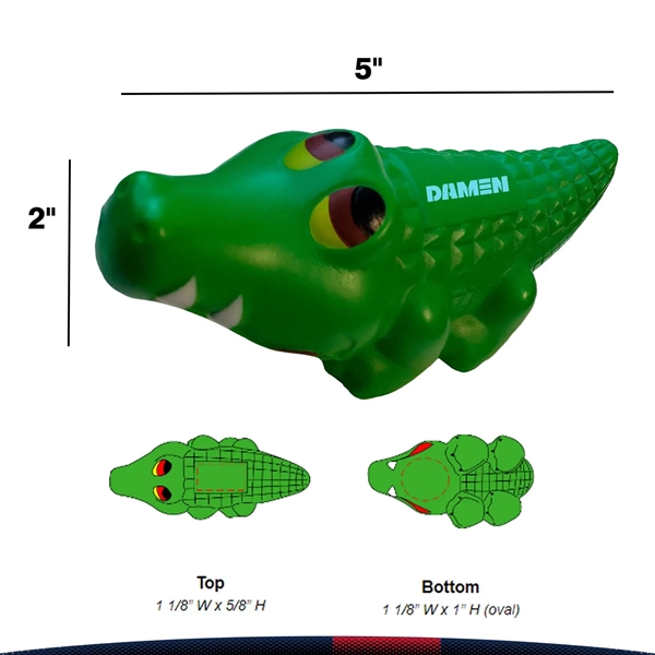 Trley Alligator Stress Balls - Trley Alligator Stress Balls - Image 2 of 3