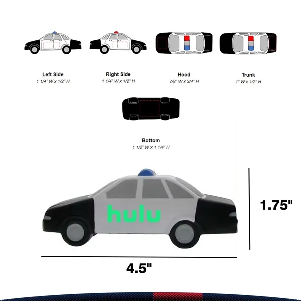 Vreen Police Car Stress Balls - Vreen Police Car Stress Balls - Image 2 of 3