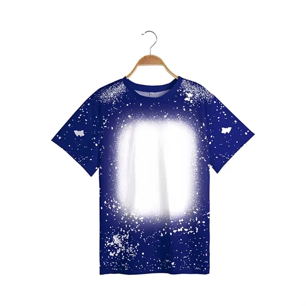 Polyester baby child diy tie-dye T-shirt sublimated blank - Polyester baby child diy tie-dye T-shirt sublimated blank - Image 1 of 6