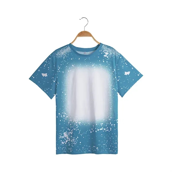 Polyester baby child diy tie-dye T-shirt sublimated blank - Polyester baby child diy tie-dye T-shirt sublimated blank - Image 2 of 6