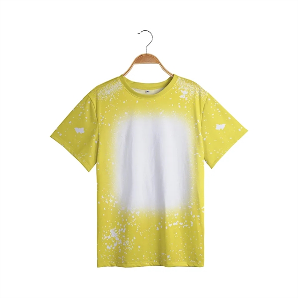 Polyester baby child diy tie-dye T-shirt sublimated blank - Polyester baby child diy tie-dye T-shirt sublimated blank - Image 3 of 6