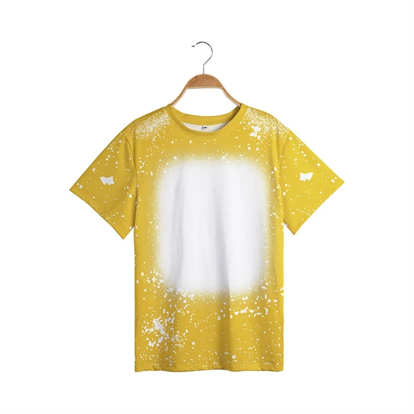 Polyester baby child diy tie-dye T-shirt sublimated blank - Polyester baby child diy tie-dye T-shirt sublimated blank - Image 5 of 6