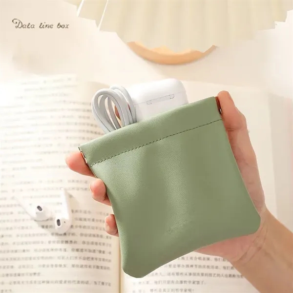 PU Small Waterproof Travel Portable Makeup Bag - PU Small Waterproof Travel Portable Makeup Bag - Image 5 of 7