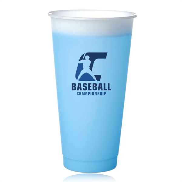 24 oz. Color Changing Mood Stadium Cups - 24 oz. Color Changing Mood Stadium Cups - Image 1 of 10