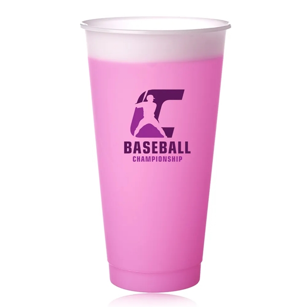 24 oz. Color Changing Mood Stadium Cups - 24 oz. Color Changing Mood Stadium Cups - Image 7 of 10