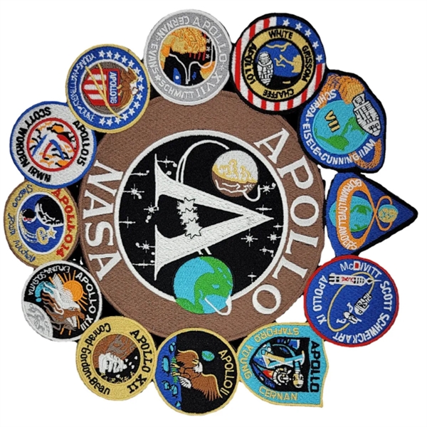 Custom Size & Shape Embroidered Patches - Custom Size & Shape Embroidered Patches - Image 1 of 2