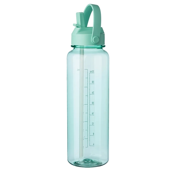 40 oz. Stella Plastic Water Bottle w/ Measurements - 40 oz. Stella Plastic Water Bottle w/ Measurements - Image 8 of 10