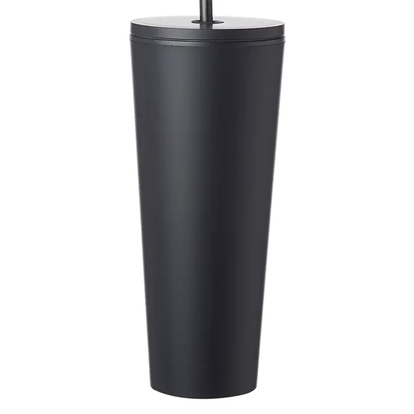 24 oz. Kenai Plastic Tumblers with Straw - 24 oz. Kenai Plastic Tumblers with Straw - Image 7 of 13
