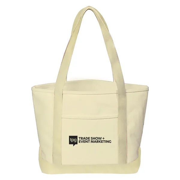 Cotton Canvas Tote Bag - Cotton Canvas Tote Bag - Image 3 of 6